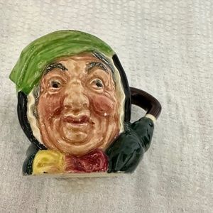 Royal Doulton, vintage 1940’s - 1950’s, miniature porcelain Toby Jug